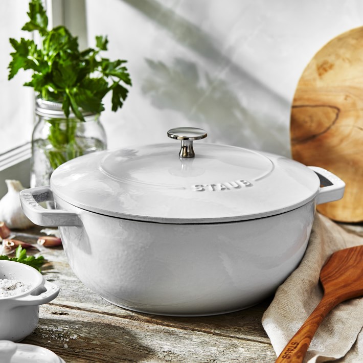 Staub White Collection Cookware | Williams Sonoma