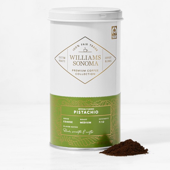 Williams Sonoma Premium Ground Coffee, Pistachio | Williams Sonoma