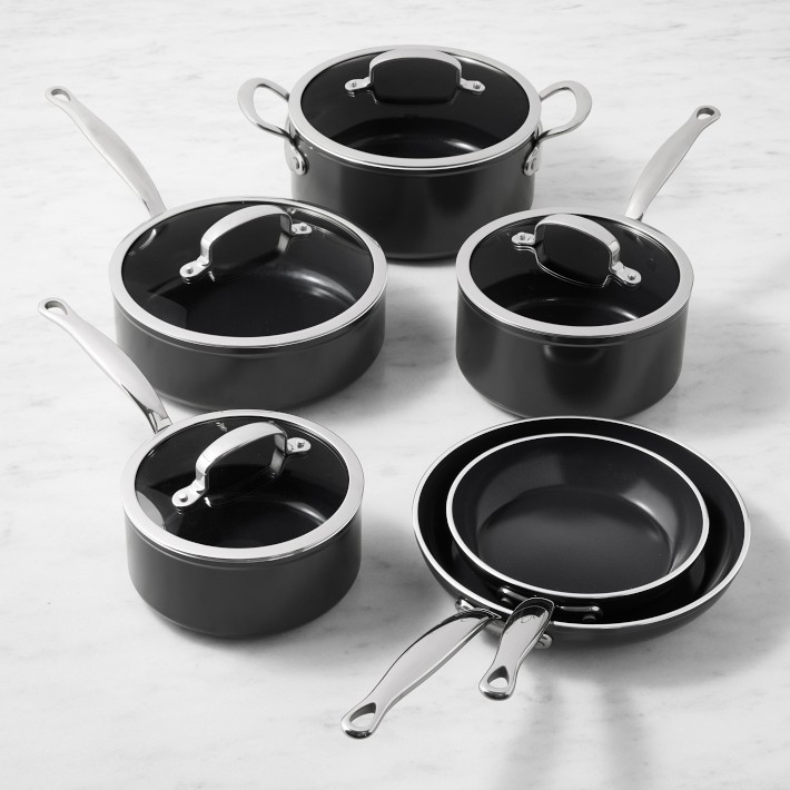 GreenPan Premiere Max Hard Anodized Ceramic Nonstick 10-Piece