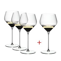 Riedel Veloce Chardonnay Glasses, Buy 3, Get 4