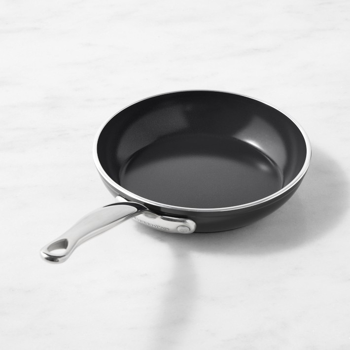 GreenPan Premiere Max Stainless-Steel Ceramic Nonstick 3-Piece Fry