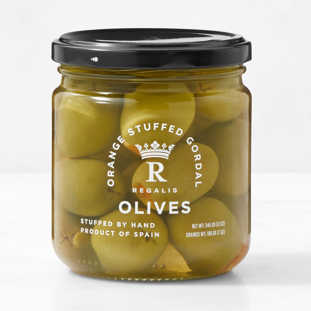 Regalis Orange Stuffed Gordal Olives | Williams Sonoma