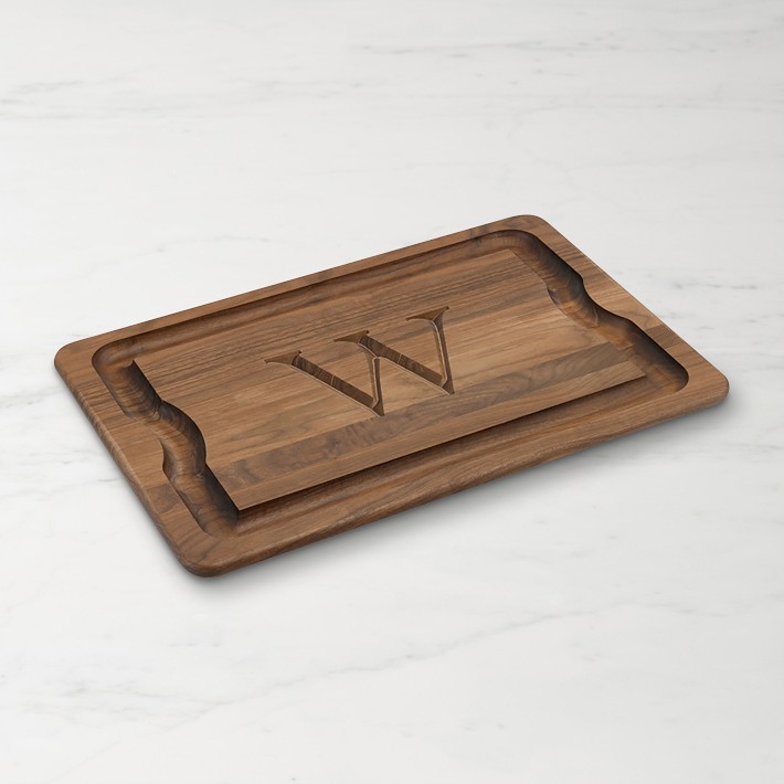 Williams Sonoma Walnut Wood Prep Carving Board | Williams Sonoma