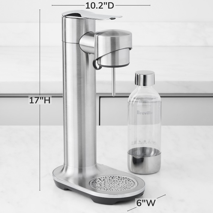 Breville InFizz Aqua Sparkling Water Carbonator | Williams Sonoma