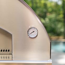 Fontana Forni Mangiafuoco Wood-Fired Pizza Oven &amp; Cart