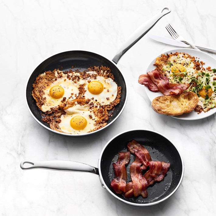 GreenPan Premiere Max Hard Anodized Ceramic Nonstick Fry Pan Set