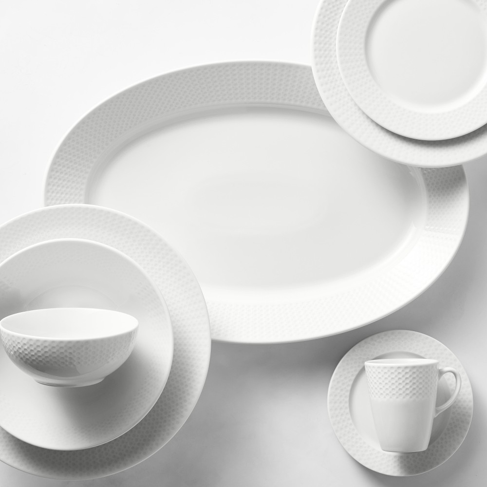 Pillivuyt Perle Porcelain Dinnerware Collection by Williams Sonoma Home
