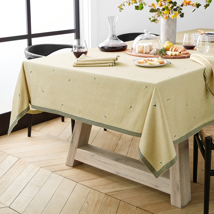 Honeycomb Tablecloth | Williams Sonoma