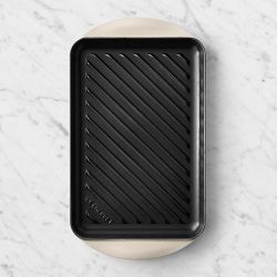 Le Creuset Enameled Cast Iron Skinny Grill, Brioche