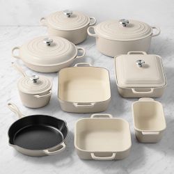 Le Creuset Signature Mixed Material 14-Piece Cookware & Bakeware Set, Brioche