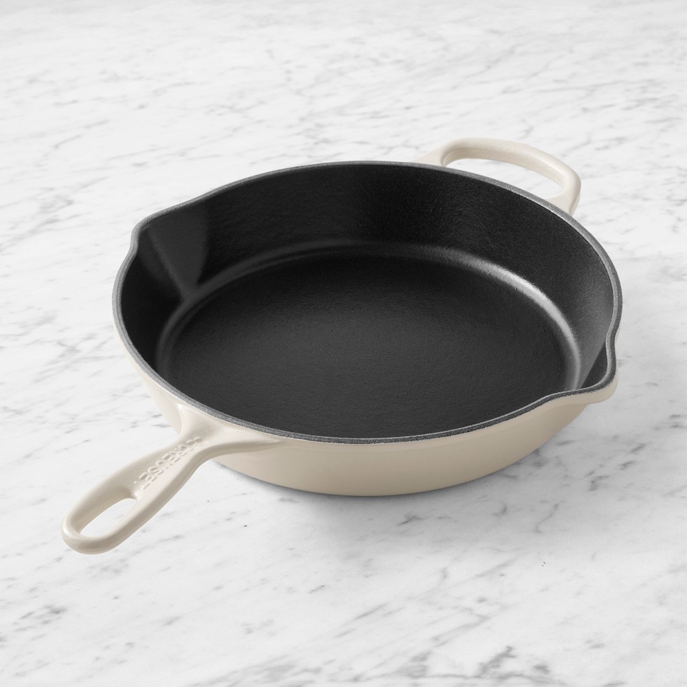 Le Creuset Signature Enameled Cast Iron Deep Skillets - 10", Brioche