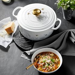 Le Creuset Enameled Cast Iron Round Oven, 4.5-Qt., Honeycomb