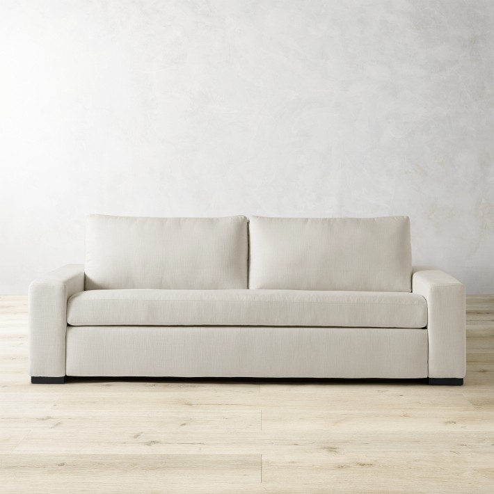 Ghent Square Arm Ultimate Sleeper Sofa | Williams Sonoma