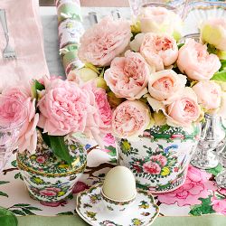 Famille Rose Bud Vases, Set of 3