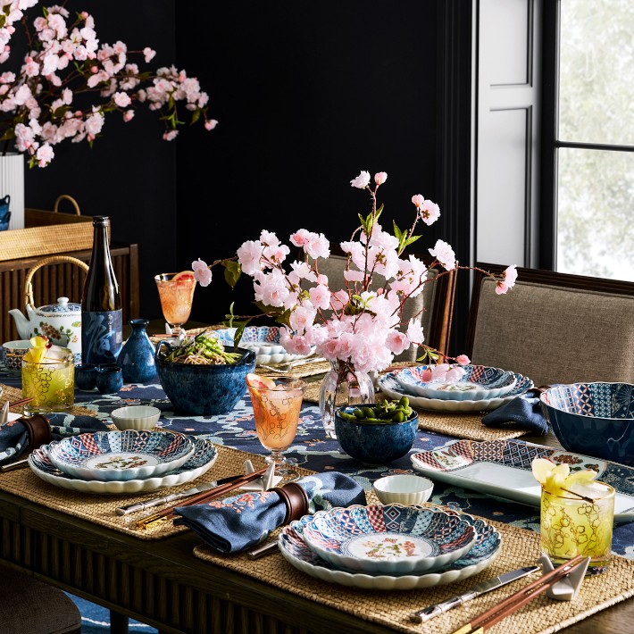Cherry Blossom Goblets, 9-oz Set | Williams Sonoma
