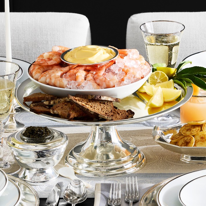 Heirloom Silver Cake Stand | Williams Sonoma