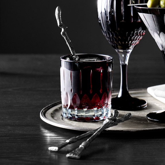 Wilshire Jewel Cut Double Old-Fashioned Glasses | Williams Sonoma