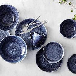 Cyprus Reactive Glaze Pasta Bowls