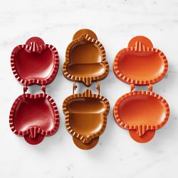 Williams Sonoma Figural Fall Hand Pie Molds, Set of 3