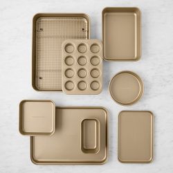 Williams Sonoma Goldtouch® Space Saving Bakeware, Set of 9