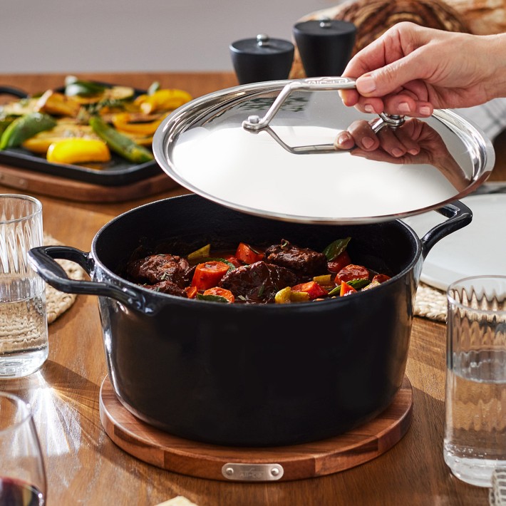 All-Clad 6-Qt. Enameled Cast Iron Dutch Oven | Williams Sonoma