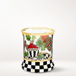 MacKenzie-Childs Deck the Halls Tumblers, Set of 2