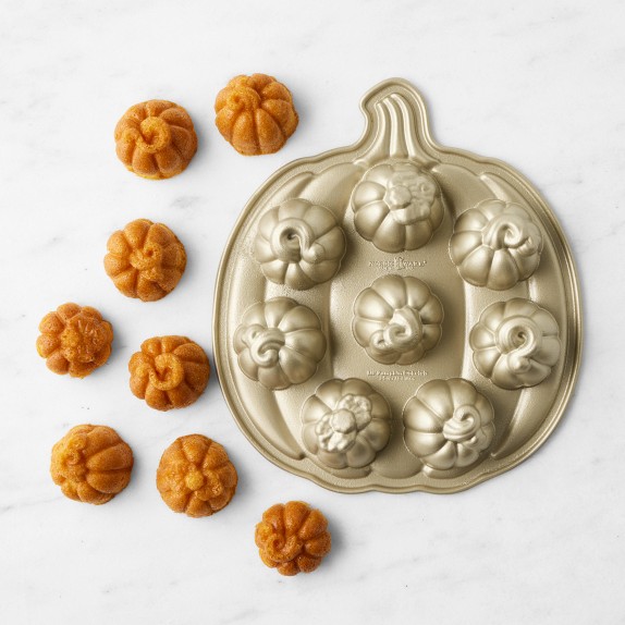 Nordic Ware Nonstick Cast Aluminum Pumpkin Bitelet Pan | Williams