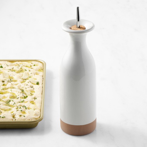 Williams Sonoma Ceramic Olive Oil Cruet, 20oz