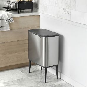 Brabantia Bo Touch Top Dual Trash Can 3+6 Gal | Williams Sonoma