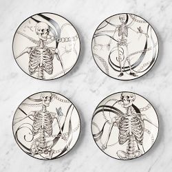 Rory Dobner Skull Appetizer Plates
