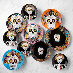 Day of the Dead 16-Piece Dinnerware Set