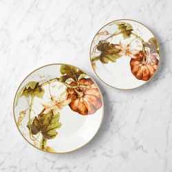 Botanical Pumpkin 16-Piece Dinnerware Set