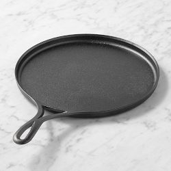 Lodge Blacklock Triple Seasoned Cast Iron Round Griddle, 11"