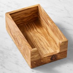 Olivewood Guest Towel Holder