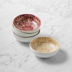 Lotus Bloom Banchan Bowls, Set of 4