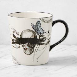 Rory Dobner Skull Mugs, Set of 2