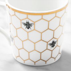 Honeycomb Espresso Cups, Set of 4