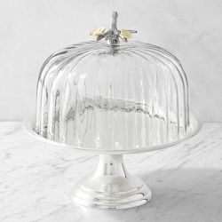Floral Vine Glass Dome