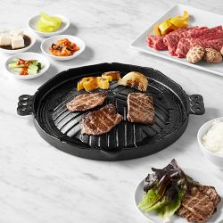 Williams Sonoma Cast Iron Korean BBQ Pan