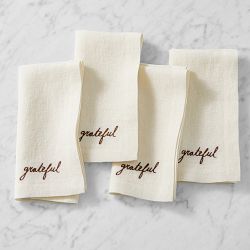 Grateful Napkins, Set of 4