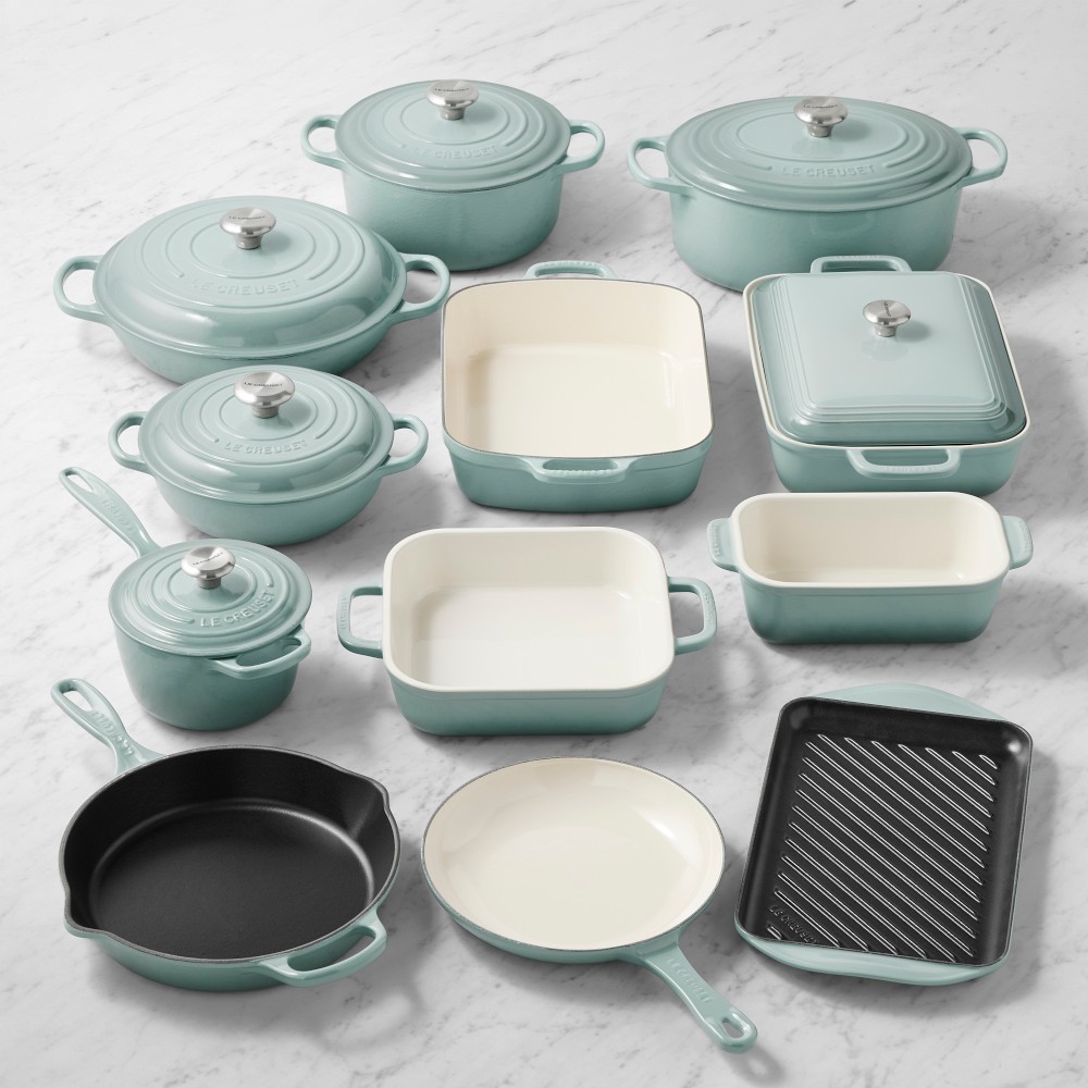 Le Creuset Signature 18-Piece Cookware Set | Williams Sonoma