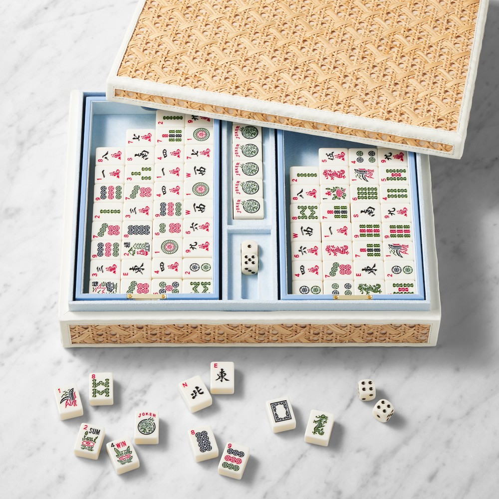 Hill House x Williams Sonoma Home Mahjong Set - Natural