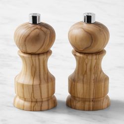 Williams Sonoma Bistro Salt & Pepper Mills Set, 4"
