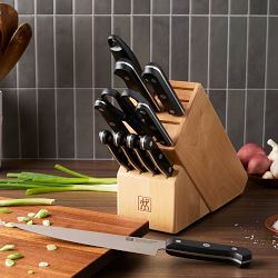 Zwilling Gourmet Knife Block, Set of 12, Birchwood