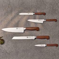Zwilling Four Star Eco Wood Knife Block, Set of 6