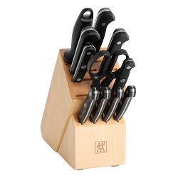 Zwilling Gourmet Knife Block, Set of 12, Birchwood