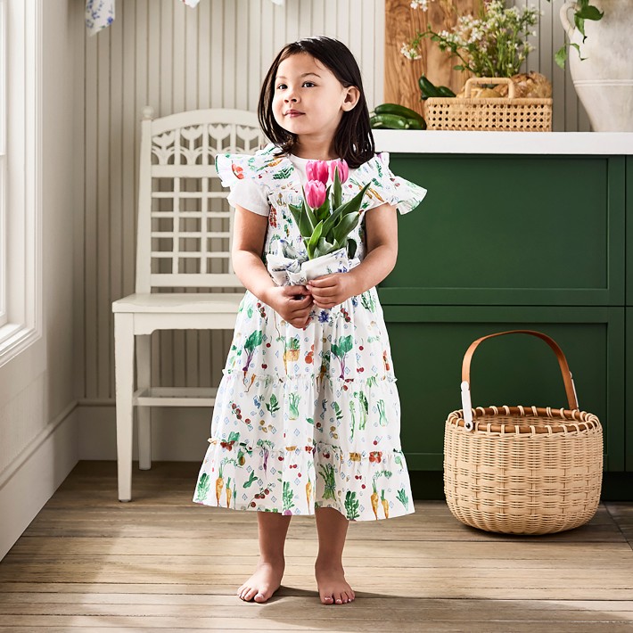 Classic Solid Kids Apron, Cotton, Adjustable | Williams Sonoma