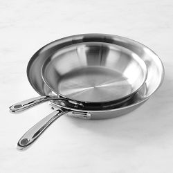 All-Clad G5® Graphite Core Stainless-Steel Fry, Set of 2