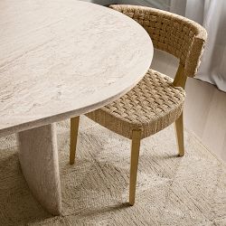 Radius Travertine Dining Table (96")