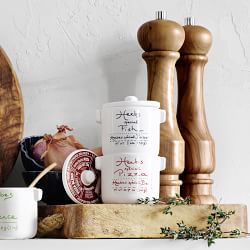 Williams Sonoma Traditional Walnut Salt &amp; Pepper Mills